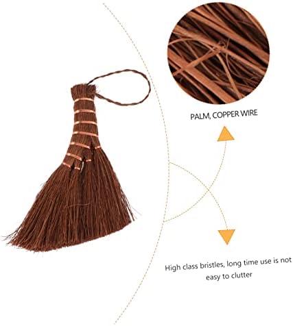 FOMIYES 3PCS Natural Palm Broom Set for Easy Cleaning 1