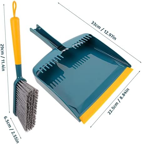 Healeved 1 Set Hand Broom and Dustpan Cleaning Tool