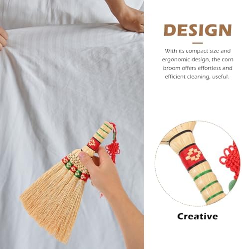 Corn Whisk Hand Broom for Bed and Sofa Cleaning