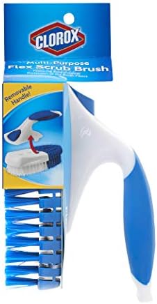 Clorox Multipurpose Flex Scrub Hand Broom with Removable Handle