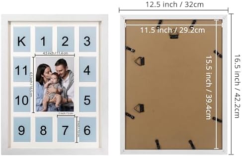 Hodeframe School Year Picture Frame - 12x16 Multi-Photo 2 Pack