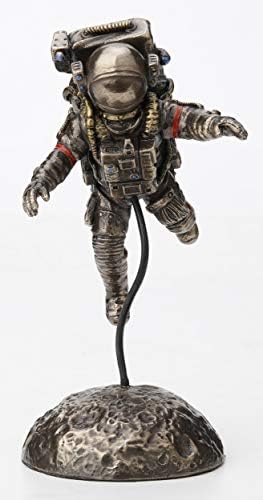 Veronese Design Zero G Astronaut Statue Bronze