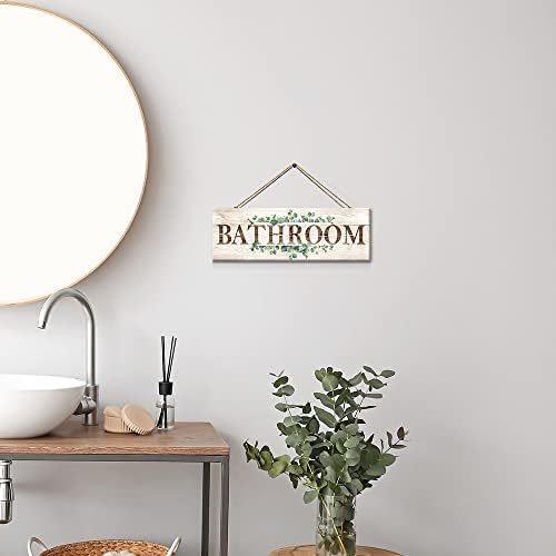 VGICH Bathroom Sign Wall Decor 47x137 Inches