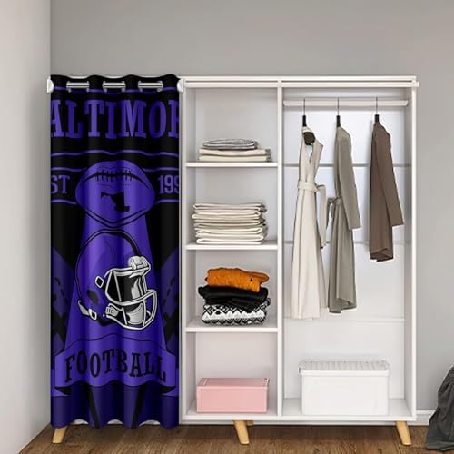 Erosebridal Football Door Curtain for Privacy 34x80 Inches