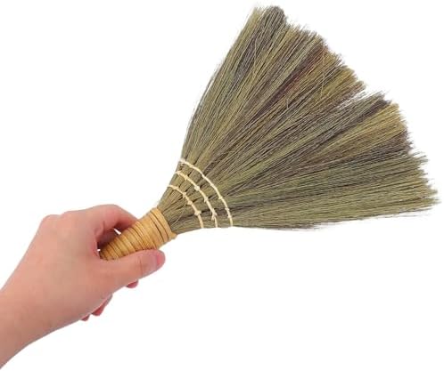 NOCTILIS 2Pcs Handmade Soft Bristle Broom Set