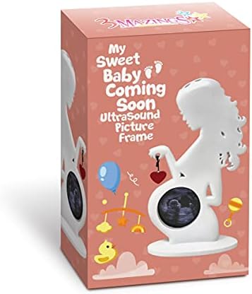 3MAZINGS Ultrasound Picture Frame Pregnancy Gift