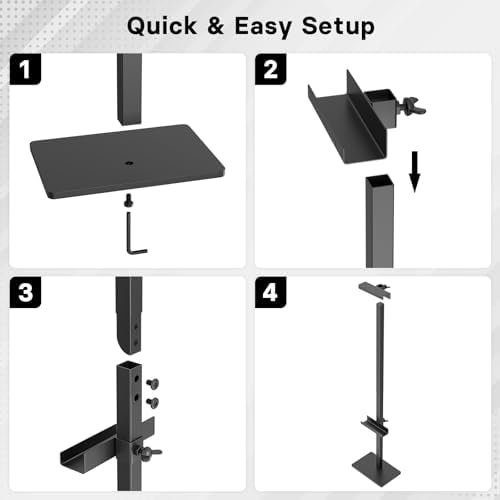 Adjustable Metal Picture Frame Stand for 30 Displays
