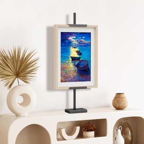 Adjustable Metal Picture Frame Easel Stand for 28 H Display