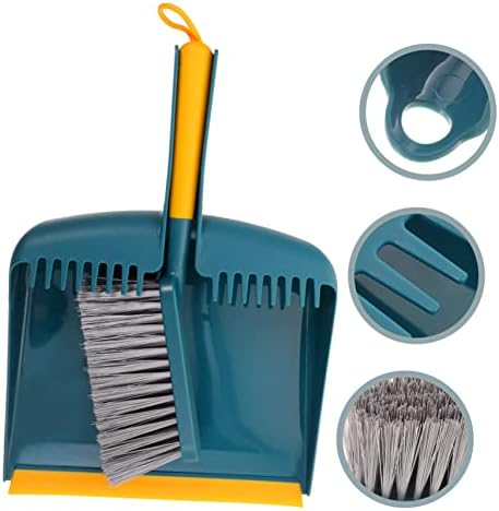 Healeved 1 Set Hand Broom and Dustpan Cleaning Tool