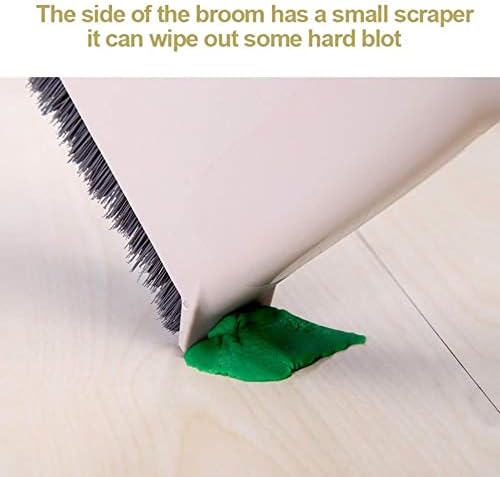 DDGURDH 54in Adjustable Hand Broom and Dustpan Set