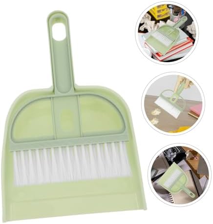 OUNONA Mini Broom and Dustpan Set for Desktop Cleaning