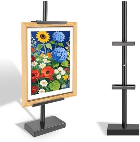 Adjustable Metal Easel Stand for Table 28 H