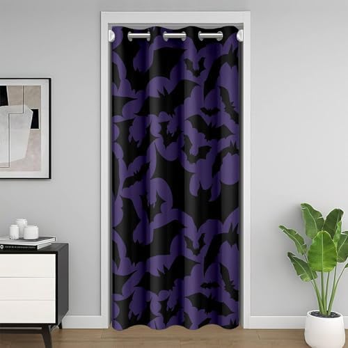 Manfei Bat Door Curtain 8034 Gothic Decor