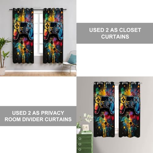 Gamepad Door Curtain 34x80 Inch Home Decor