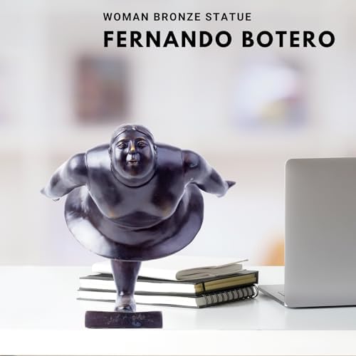 Fat Woman Bronze Statue Yoga Sculpture 106 Inch Decor