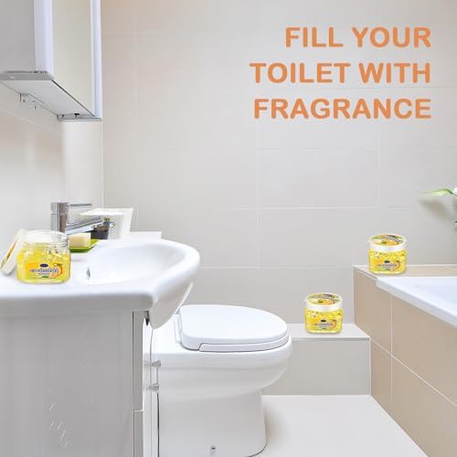 6 Pcs Dansib Air Freshener Gel Beads for Home Cars and Bathrooms