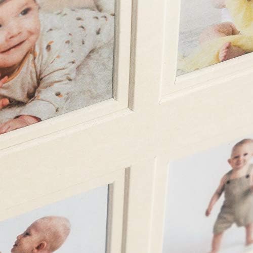 WOOD SIDE ORBIS My First Year Baby Keepsake Frame - White