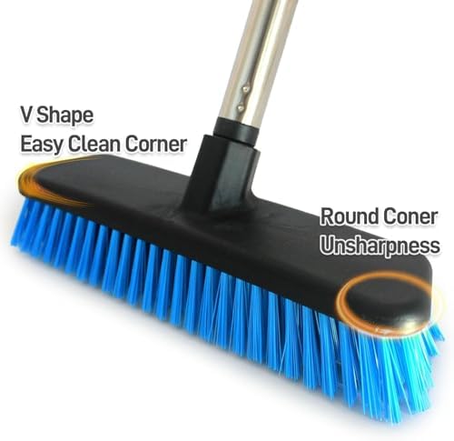FRAXIR Deck Brush with Retractable Handle 55