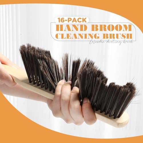 Tioncy 16 Piece Wooden Dust Brush Set