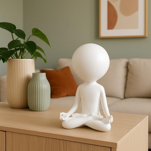EVOX Buddha Statue Yoga Gift Modern Decor