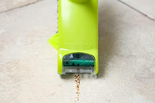 Easy Sweep Rotating Power Brush Broom - Green Plastic Handle