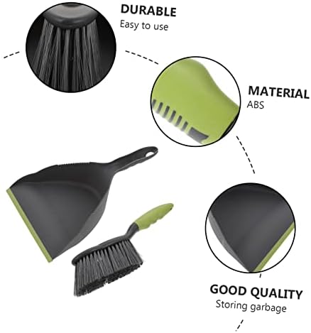 FOMIYES Mini Broom and Dustpan Set for Desktop Cleaning