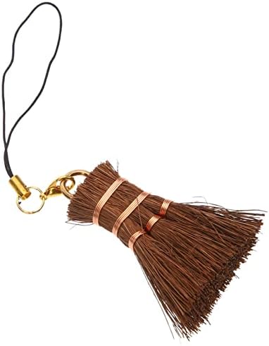 Beaupretty Mini Palm Broom for Desk Cleaning