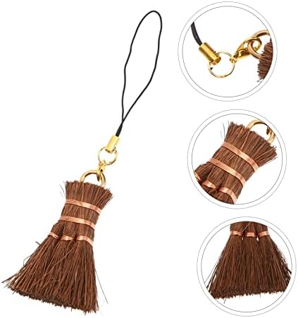 Mini Hand Broom Set for Tea Ceremony and Desk Cleaning