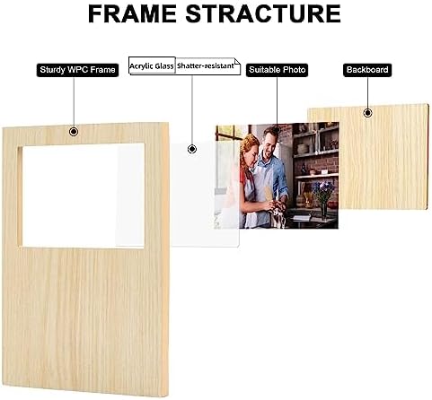 Personalized Baby Picture Frame with Acrylic Cover