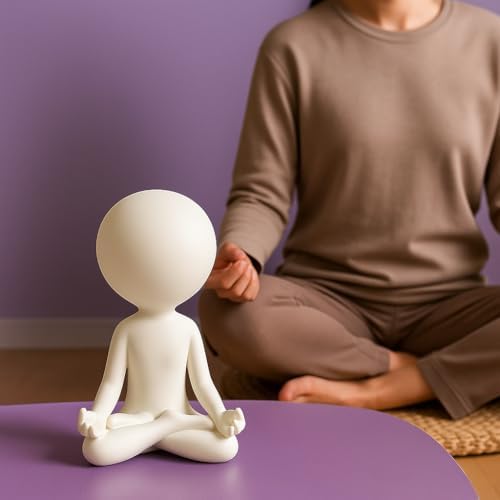 EVOX Buddha Statue Yoga Gift Modern Decor