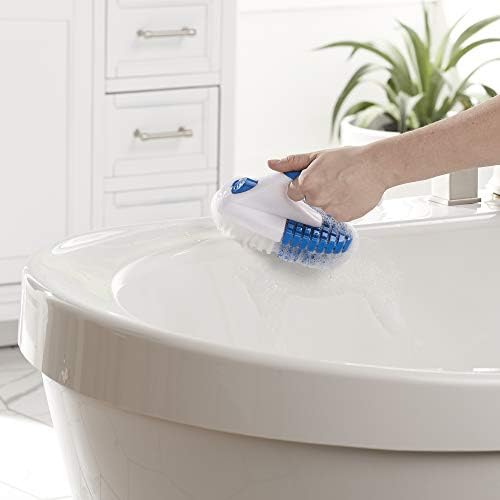 Clorox Multipurpose Flex Scrub Hand Broom with Removable Handle