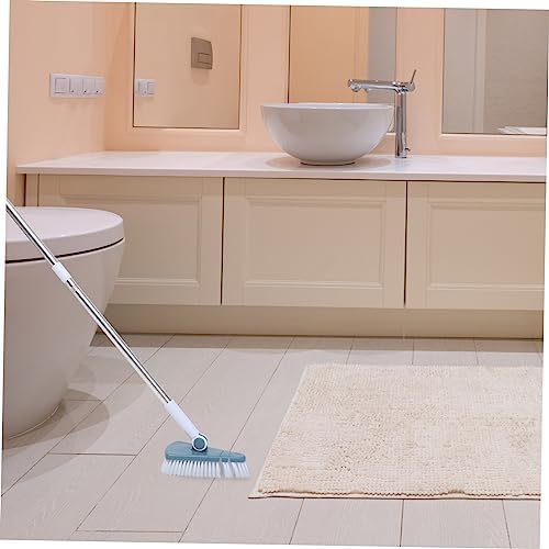 EXAOMBLE 1pc Multi-Purpose Bathroom Scrub Brush Long Handle