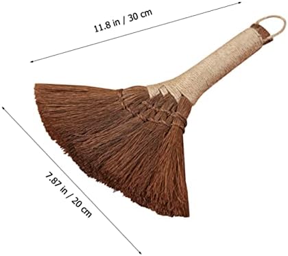 CLISPEED Heavy Duty Hand Broom for Home Cleaning