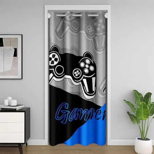 Gamer Door Curtain for Privacy and Decor