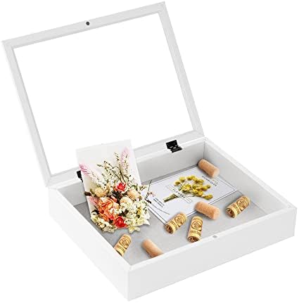 Muzilife 11x14 Shadow Box Frame - White