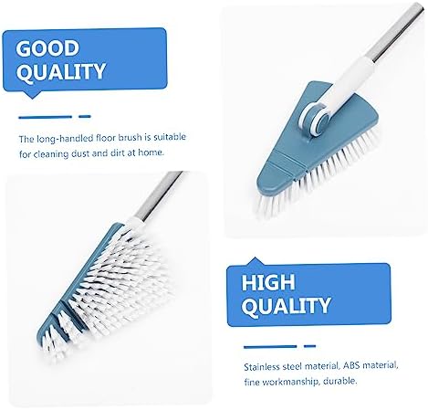 EXAOMBLE 1pc Multi-Purpose Bathroom Scrub Brush Long Handle
