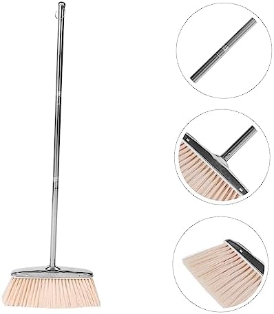 SOIMISS Heavy-Duty Long Handle Broom for Cleaning
