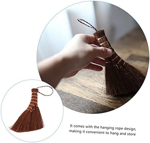 BEBEMOKO 2pcs Mini Hand Broom for Small Spaces 1