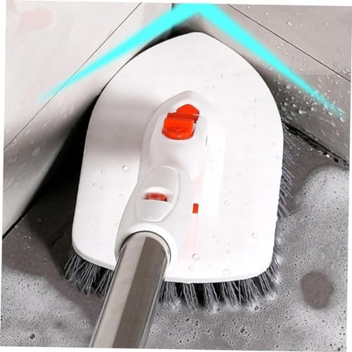 1 Set Extendable Handle Floor Brush for Bathroom and Kitchen Cleaning