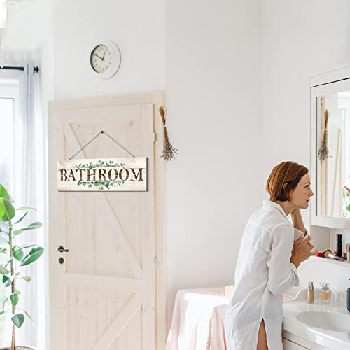 VGICH Bathroom Sign Wall Decor 47x137 Inches