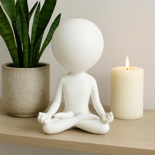 EVOX Buddha Statue Yoga Gift Modern Decor