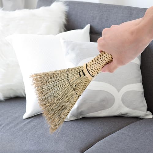 Kichvoe Mini Corn Broom for Multi Surface Cleaning 1