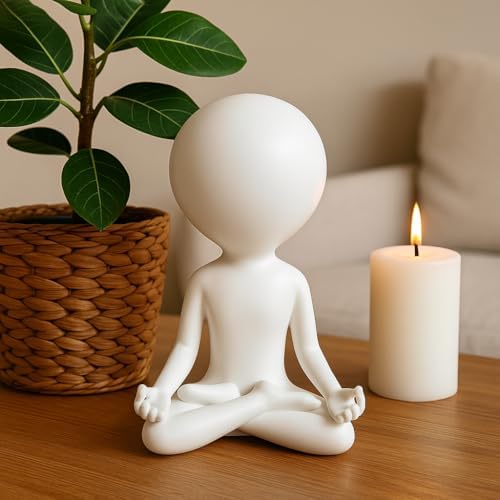 EVOX Buddha Statue Yoga Gift Modern Decor