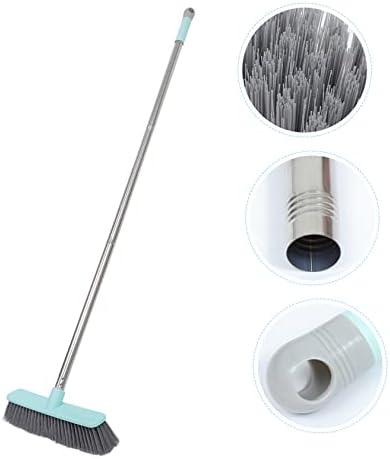 HOUDERCO Long Handle Floor Cleaning Brush with Soft Bristles