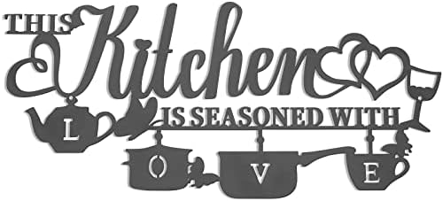 KHayRovies Metal Kitchen Wall Decor Sign 1