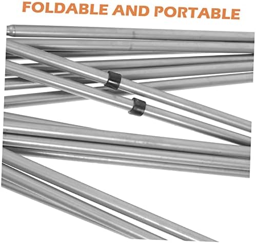 HOMSFOU Adjustable Metal Folding Easel Stand