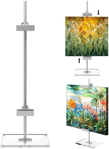 Adjustable RattanView Easel Stand for Picture Frame up to 165 H