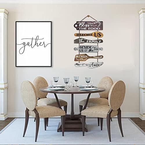EXQUIDECA Farmhouse Kitchen Decor Wall Art 6pcs