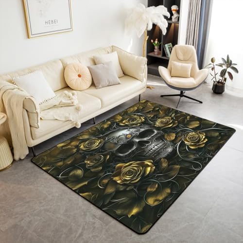 Erosebridal Sugar Skull Area Rug 411 x 33 1