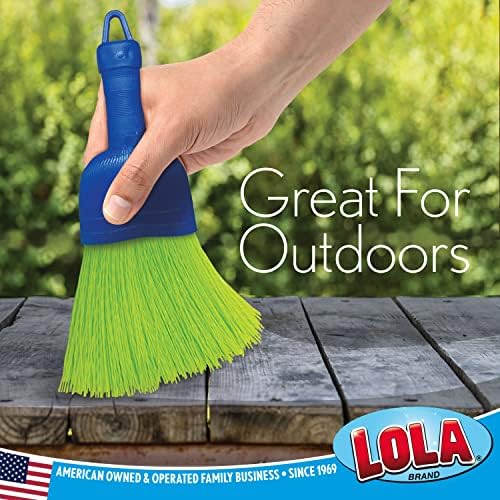 Lola 6-Pack Hand Broom with Hang Hole for Easy Storage
